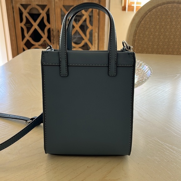 New with tags Nine West Clementina Mini bag color steel blue - Picture 4 of 4